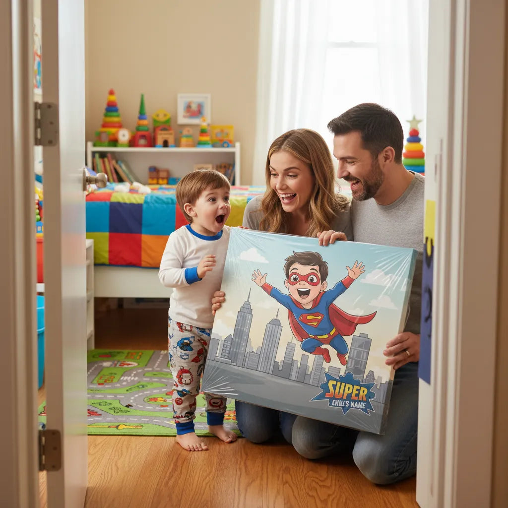MYHero Personalized Hero Canvas Prints